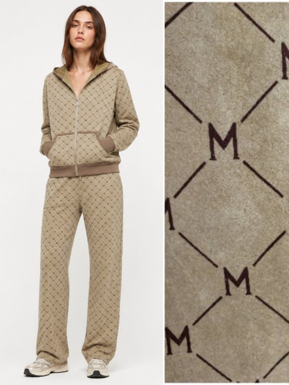 NWT Wilsons Leather Maxima Track Suit Suede Jacket Pants Deadstock Y2K size L